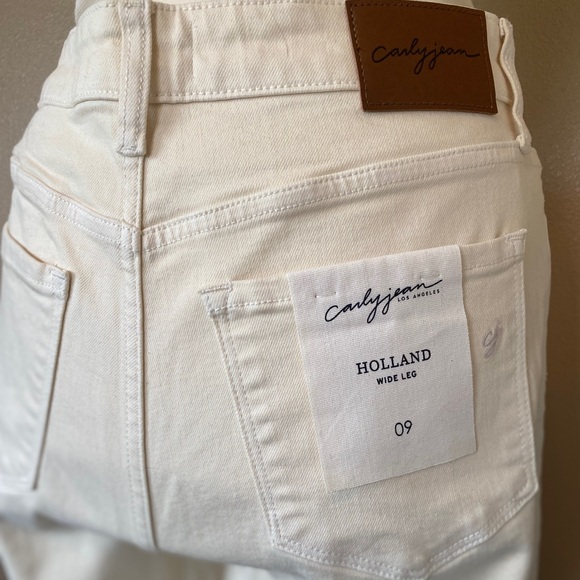 CJLA Cream Wide-Leg Pants - Picture 3 of 4